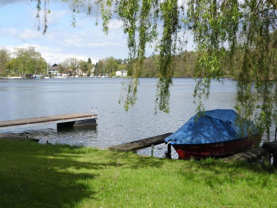 Dachwohnung Mit Wasserblick Und Eigenem Bootssteg Βερολίνο Εξωτερικό φωτογραφία