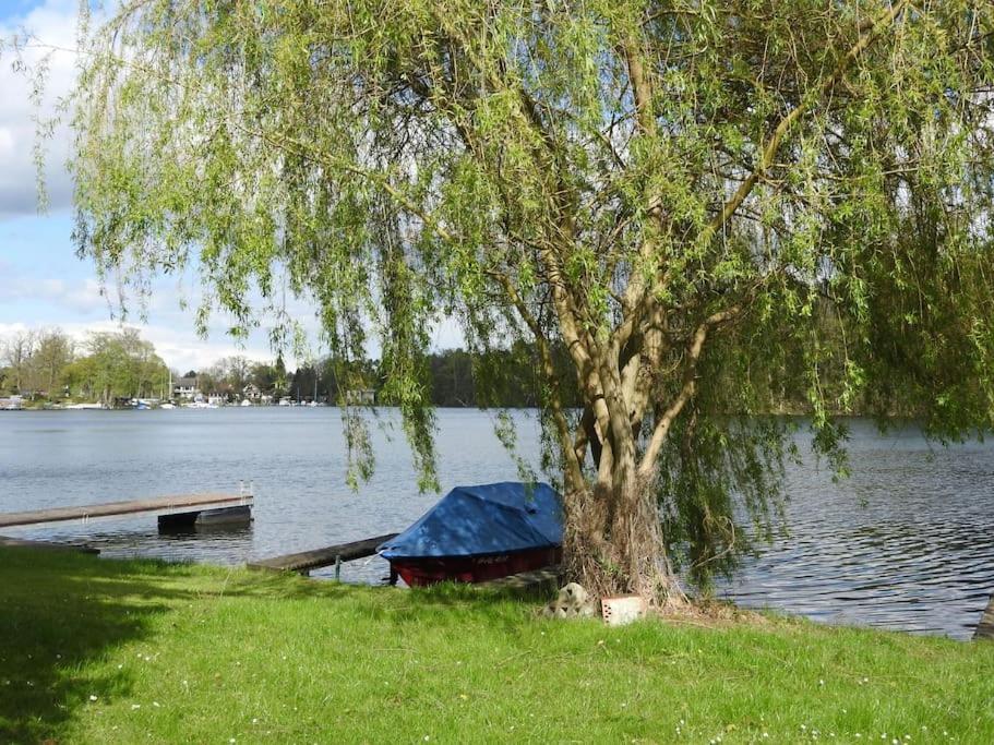 Dachwohnung Mit Wasserblick Und Eigenem Bootssteg Βερολίνο Εξωτερικό φωτογραφία