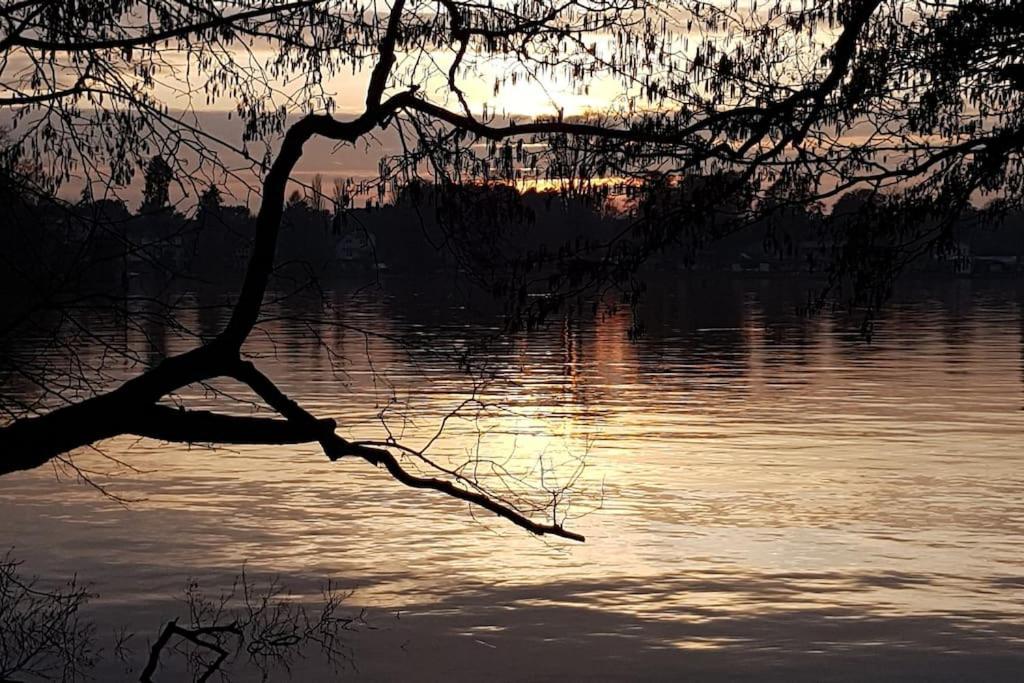 Dachwohnung Mit Wasserblick Und Eigenem Bootssteg Βερολίνο Εξωτερικό φωτογραφία